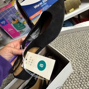 A New Day Black Flats Sleek Comfortable Loafers